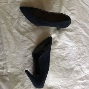 Blue Swede Charles Jourdan heels size 9B